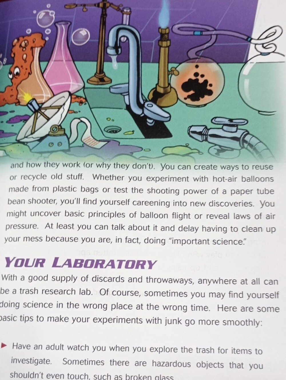Junk Lab Science Activity Book - Yellow - Picture 6 of 16